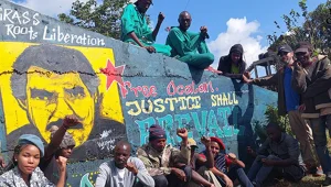 Nairobi’de dikilen 4 Nisan ağacı