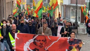 Kürdistanlılar Avrupa’da alanlarda