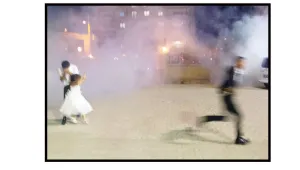 Düğüne polis baskını