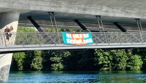 Gençlerden Solothurn’da eylem