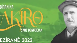 Dengbêjlerin şahı Şakiro için