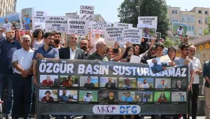 Kürt gazeteciler için İstanbul’da eylem