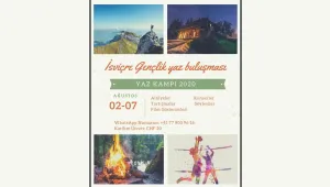 İsviçre’de gençler yaz kampında buluşuyor