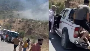 Savaşa onay bölgeyi yakıyor