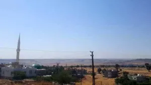 Köylü tarlasına gidemiyor