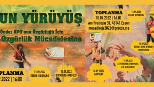 Uzun Yürüyüş Eylül’de