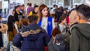 Kamplardaki Êzîdîler göç yollarında