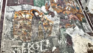    Sümela Manastırı'nda barbarlık
