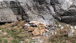Jîn bu kayanın dibinde vuruldu