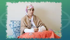 Bıçak sapladı, ölmemi bekledi