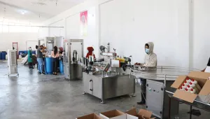 Temizlik maddelerini Roj karşılıyor