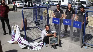 Polis, Şenyaşar'a saldırdı