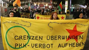 Saarbrücken’de çifte protesto