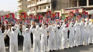 Minbic kimyasala karşı yürüdü