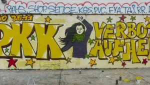 Grafiti ile yasağa hayır