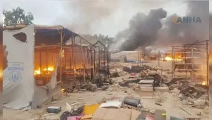 DAİŞ'lilerin kaçmasına hava desteği