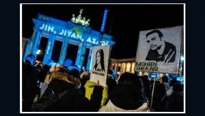‘Jin jiyan azadî’ Brandenburg kapısında