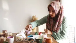 Hem iş hem terapi