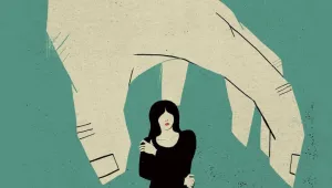 Kadına şiddet sokakta arttı