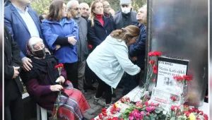 Göktepe mezarı başında anıldı