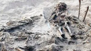142 köpekle gömülü çocuk