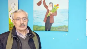 65 yaşında ilk sergi heyecanı