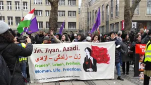 ‘Jin jiyan azadî’ direnişi sahiplenildi