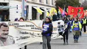 Öcalan özgür olana kadar eylemdeyiz