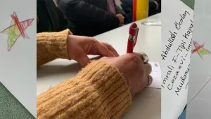Kadın ve çocuklardan Öcalan’a kart