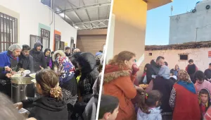 Amed esnafından ücretsiz yemek