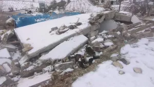 Deprem, enkaz ve kar