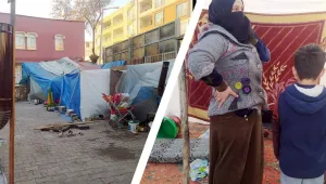 Hem savaş hem deprem mağduru
