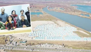 Çadır kentler tarikatlara, güvenliği de koruculara