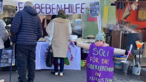 Depremzedelerle dayanışma büyüyor