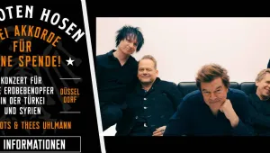 Die Toten Hosen depremzedeler için sahne aldı  