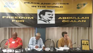 Mandela’nın ülkesinde Öcalan konferansı