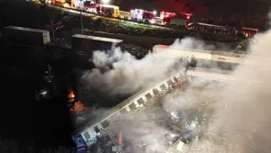 Yunanistan’da tren kazası: 36 can kaybı