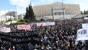 Yunanistan’da çarşambaya kadar grev