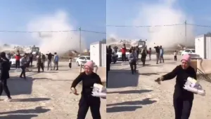 'Depremden kurtulduk, toz öldürecek!'