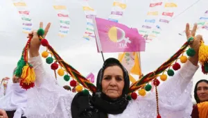 Silopiya'da kadın mitingi