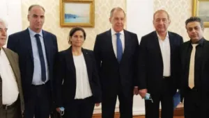 MSD heyeti, Lavrov ile görüştü