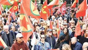 Stockholm’de ‘Erdoğan’ protestosu