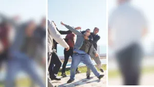 Darp edilen gazeteciye hapis