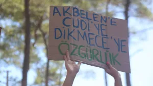Cudi yanıyor Akbelen talan ediliyor