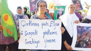 Rojava'dan tüm ezilen kadınlara
