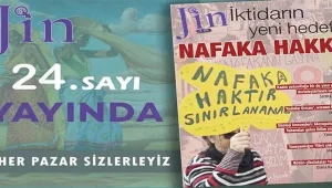 Kadının nafaka hakkı Jin Dergi’nin kapağında