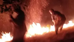 Cudi yine yakılıyor