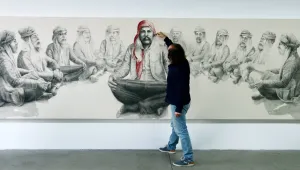 Kırklar Makamı’nı resmediyor