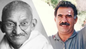Gandhi ile Öcalan’ın diyaloğu