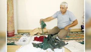8 yıl sonra yakılmış giysileri verildi